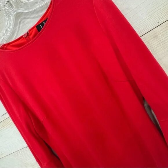 Lulus red bell sleeve dress, XL - Picture 3 of 6